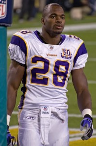Adrian Peterson in 2010