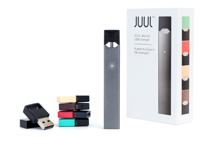 Juul package and units