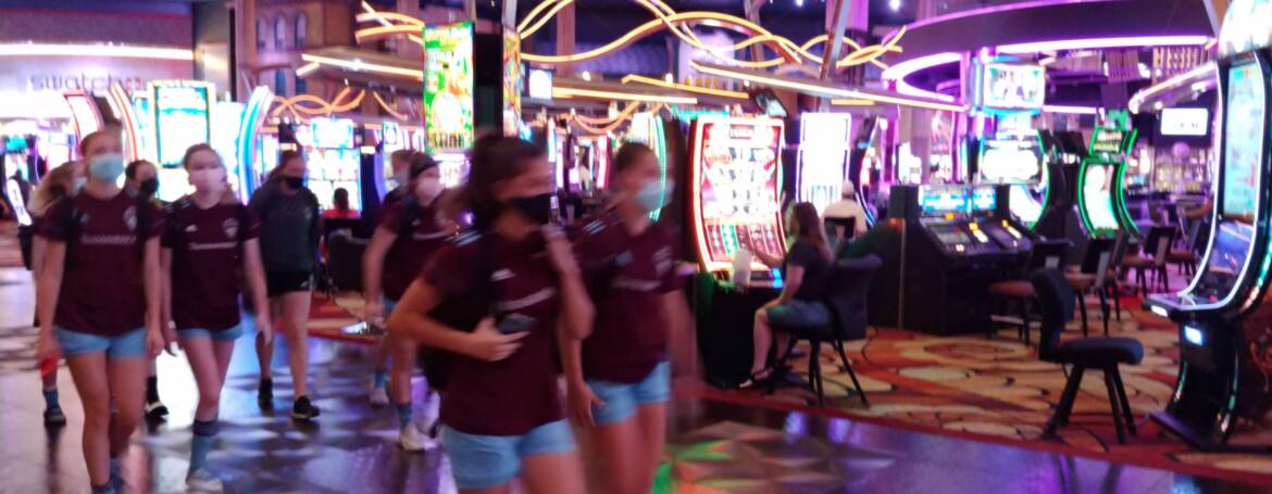 So you’re chaperoning a soccer team in Las Vegas