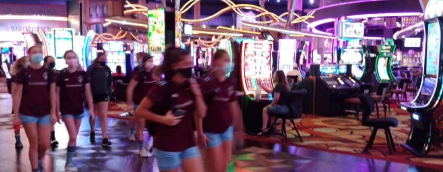 So you’re chaperoning a soccer team in Las Vegas