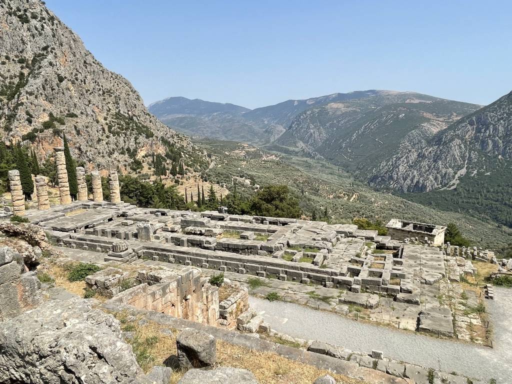 Delphi ruins