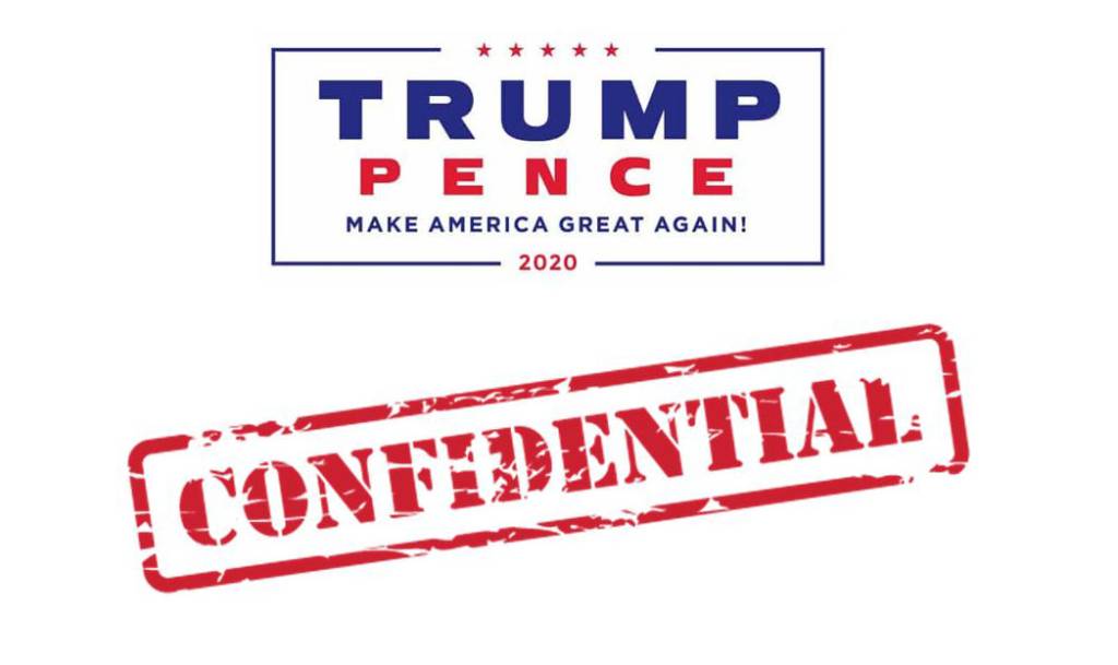 Trump confidential poll header image